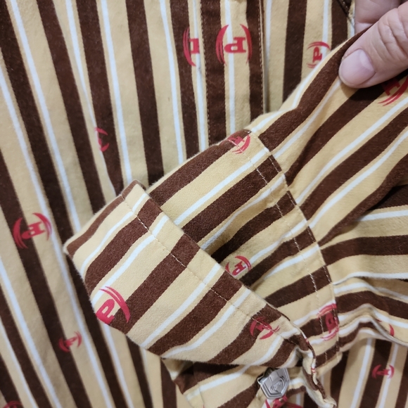 Phat farm vintage men stripe shirt long sleeve XL - Picture 5 of 10